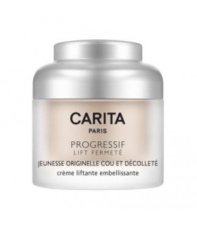 Progressif Lift Fermeté Jeunesse Originelle Crème Cou et Décolleté de Carita