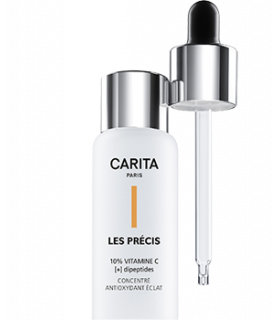 Les Précis Sérum Concentré Antioxydant et Eclat 10 % Vitamine C [+] Dipeptides de Carita