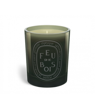 Bougie Feu de Bois