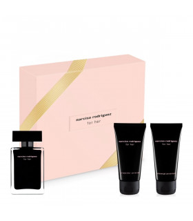 Coffret For Her Eau de Toilette 50ml + Lotion Corps + Gel Douche de Narciso Rodriguez